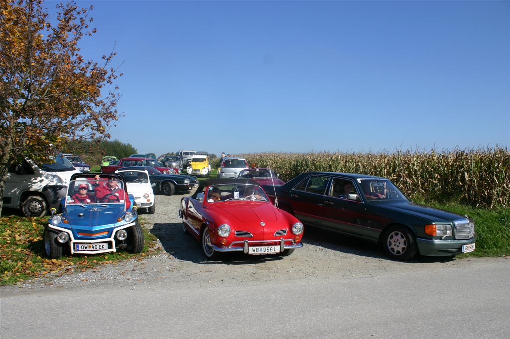 2010-10-10 Herbstausfahrt zum Harter Teichschenke und Automuseum Krpfl